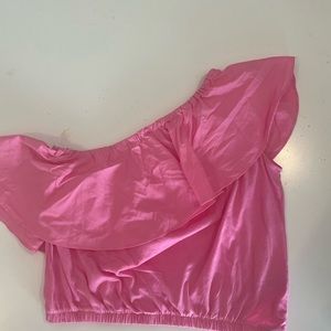 a pink off the shoulder a new day (target) top